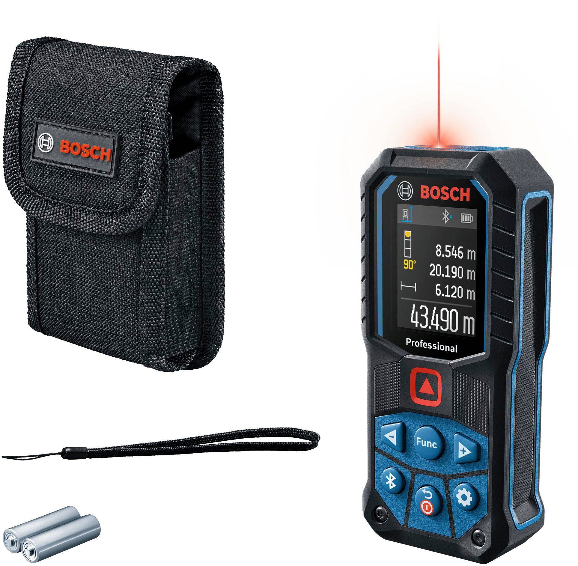Bosch Professional Entfernungsmesser GLM 50-27 C, (Set)