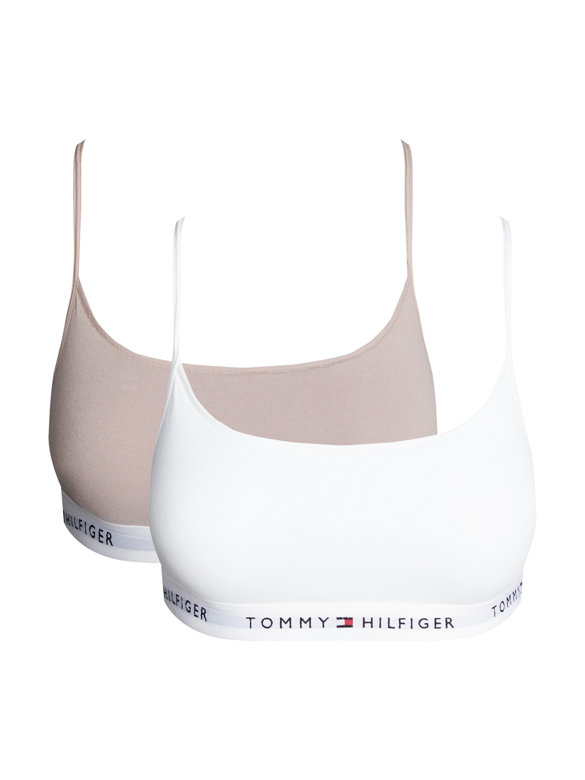 Tommy Hilfiger Underwear Bralette-BH 2 PACK BRALETTE (Packung, 2-tlg., 2er) mit Logoschriftzug