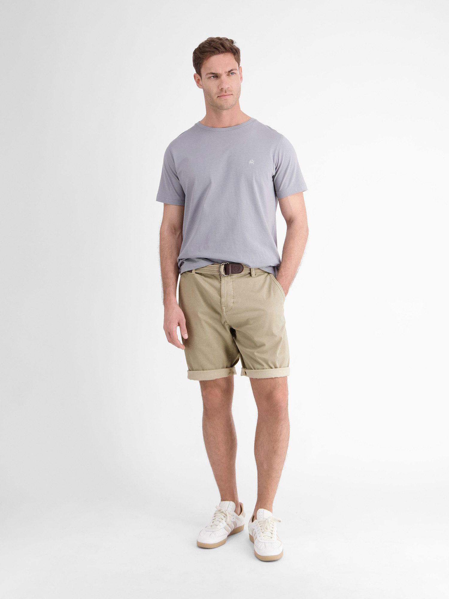 LERROS Bermudas "LERROS Cargobermuda inklusive Gürtel", (Set) günstig online kaufen