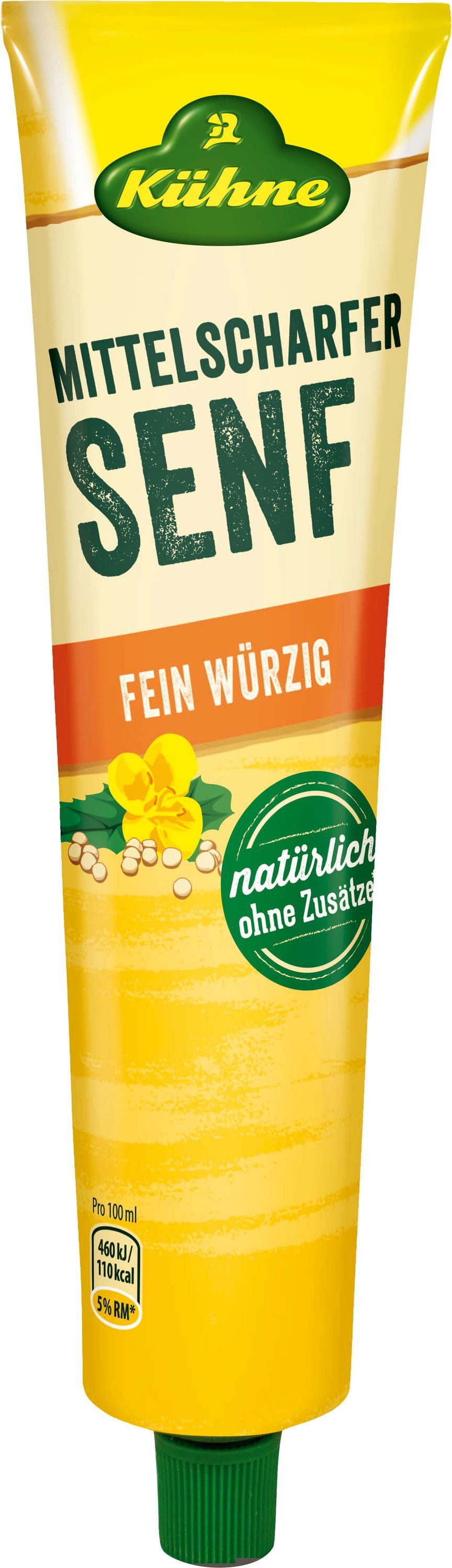 Kühne Saucen, Kühne Senf Tube mittelscharf