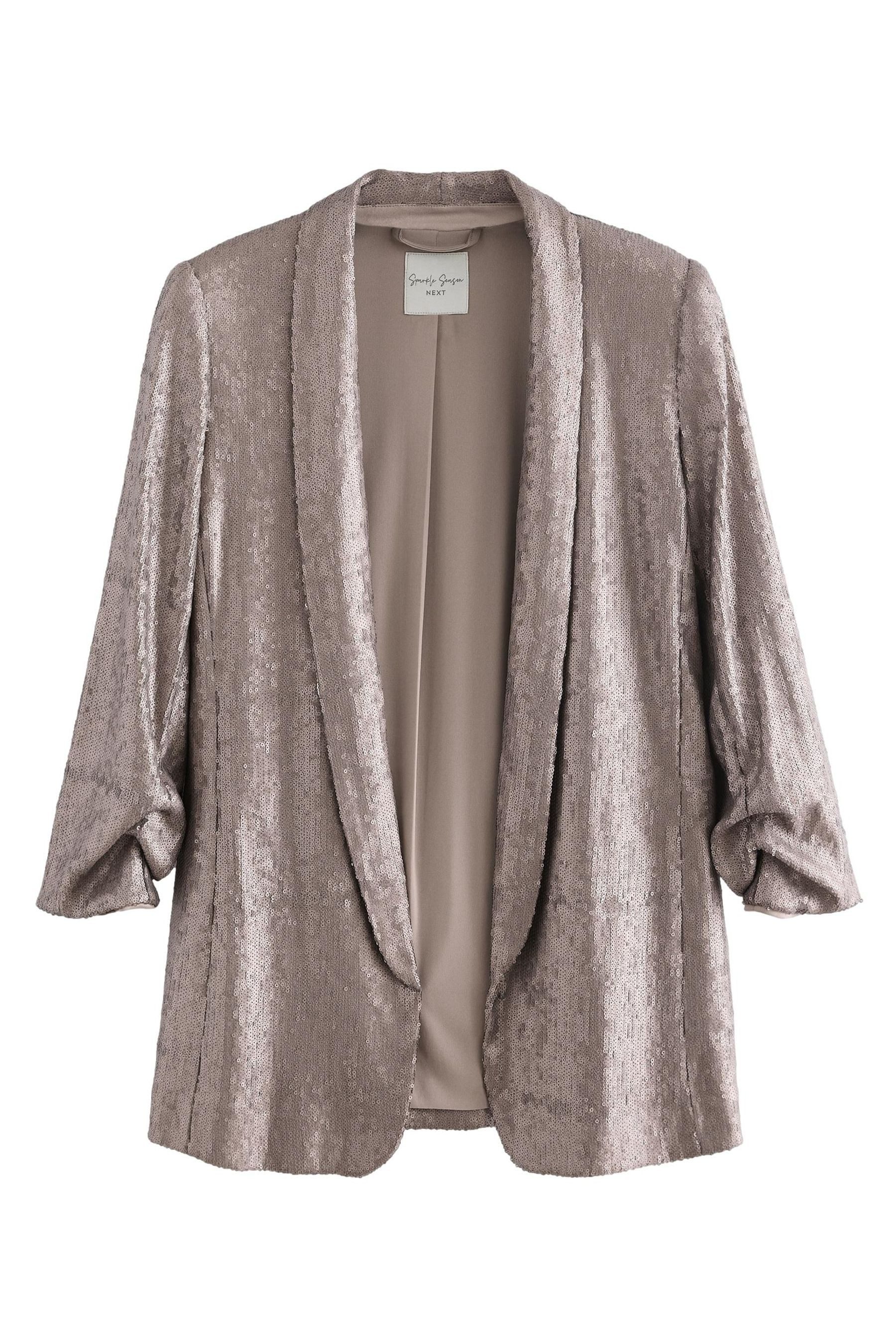 Next Jackenblazer Blazer mit gerafften Ärmeln günstig online kaufen