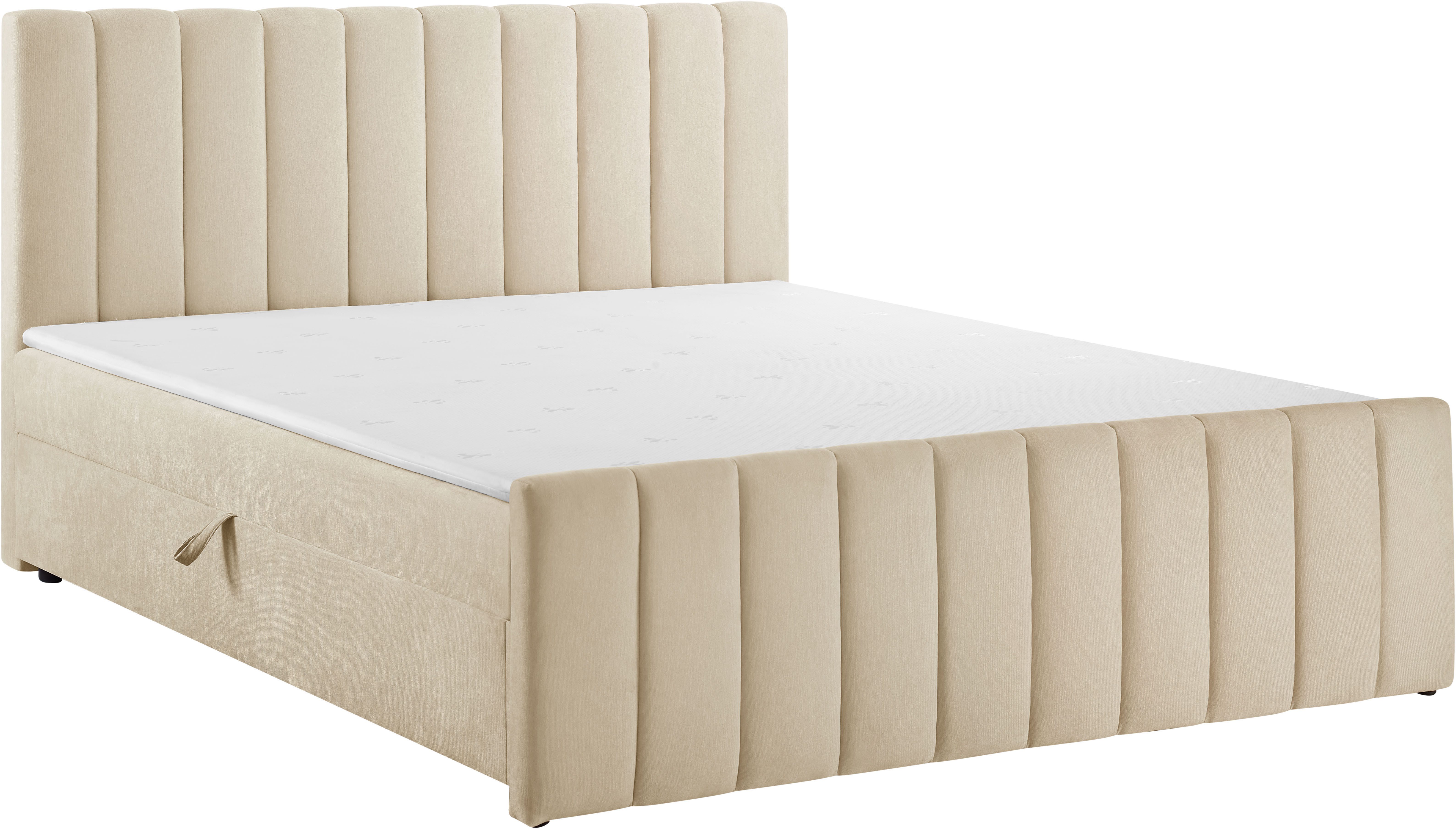 OTTO home Boxbett Yanna inkl. Bettkasten und Topper, Liegefläche 180x200cm, erhältlich in der Größe 180x200 cm, inkl. Aufbauvideo