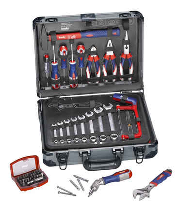 kwb Werkzeugset, Werkzeug-Koffer / Werkzeug-Set, 129-teilig, gefüllt, robust und hochwe
