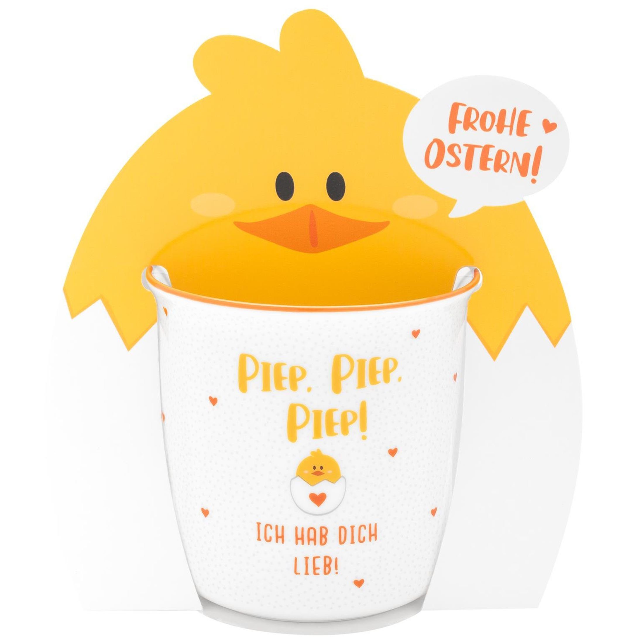 Sheepworld Tasse »Sheepworld Tasse Kaffeetasse Ostern 35 cl Piep Piep