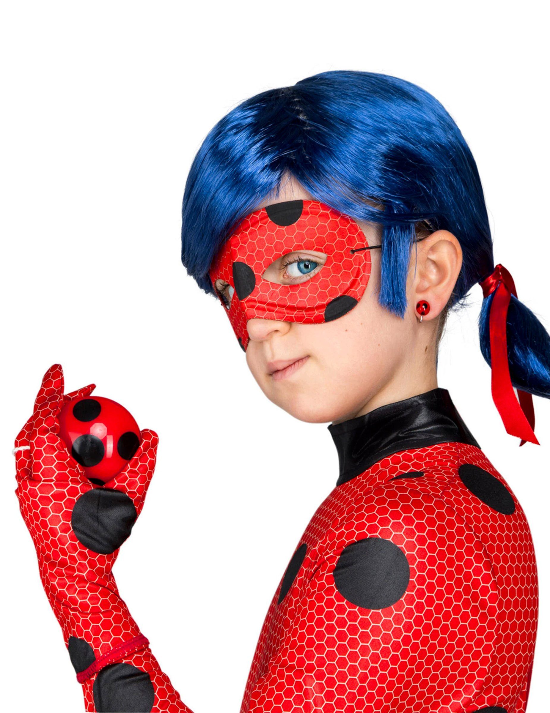 Viving Costumes Kostüm Ladybug-Kinderkostüm Miraculous-Lizenzkostüm rot-schwarz
