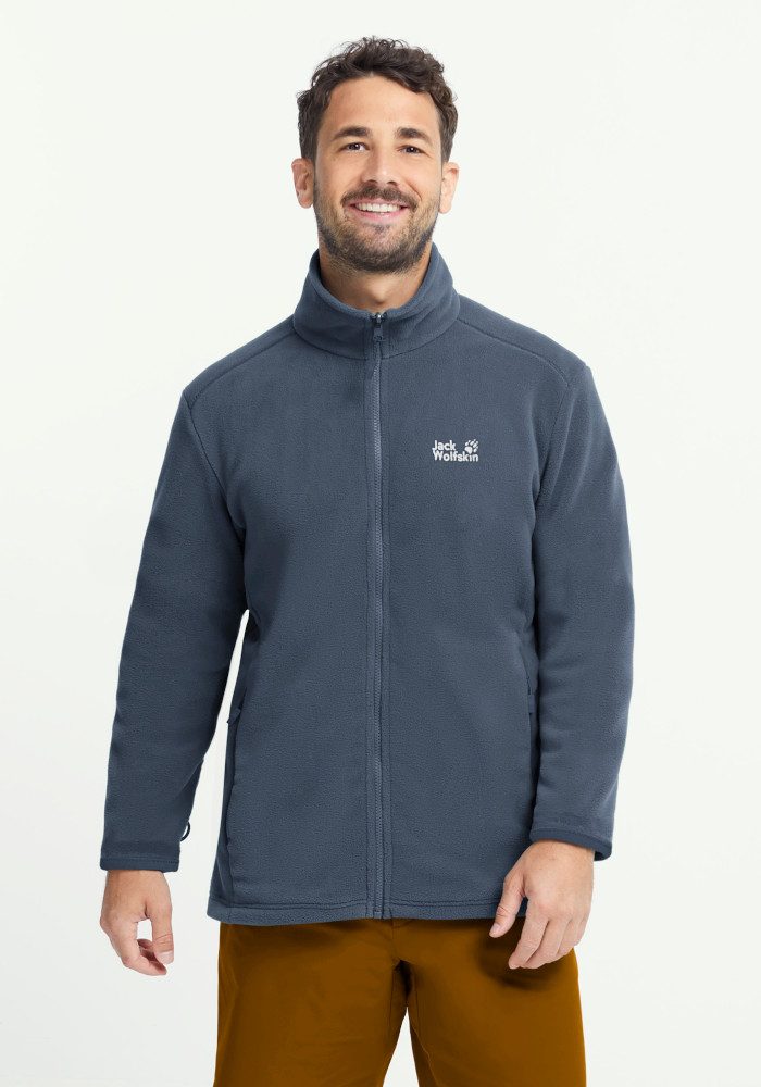 Jack Wolfskin Fleecejacke TAUNUS 200 FZ M mit 3-in-1-System, atmungsaktiv, aus Polyester