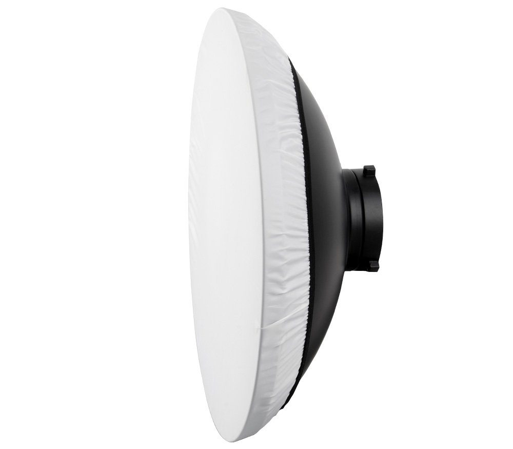 Lichtformer Dish Durchlichtschirm Beauty 42cm Systemblitz-Halter Diffusor ayex Wabenvorsatz