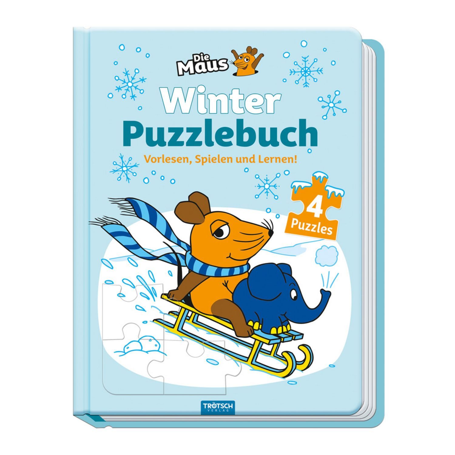 Trötsch Die Maus Winter-Puzzlebuch Puzzlebuch / diverse