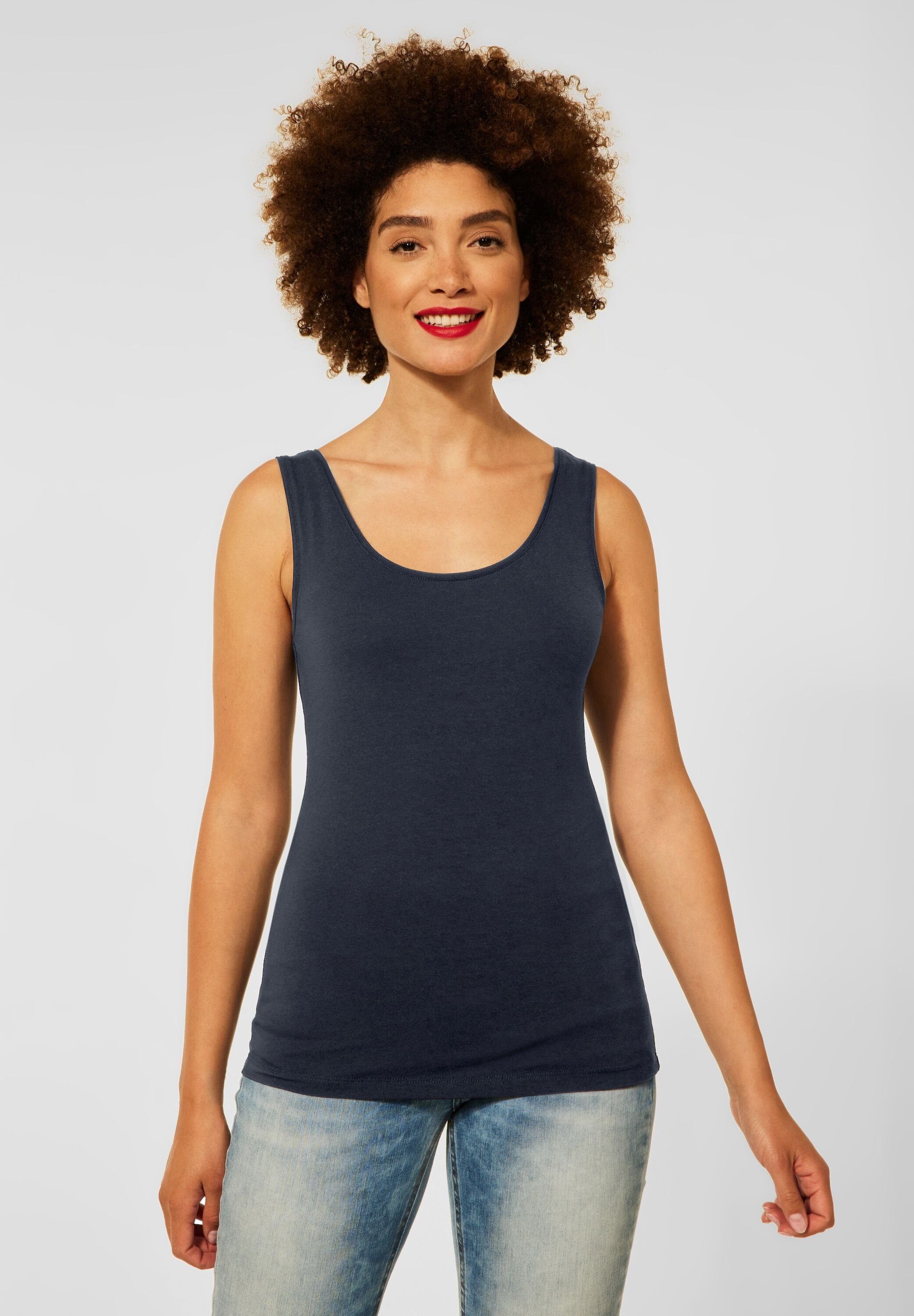 STREET ONE Tanktop Top in Unifarbe
