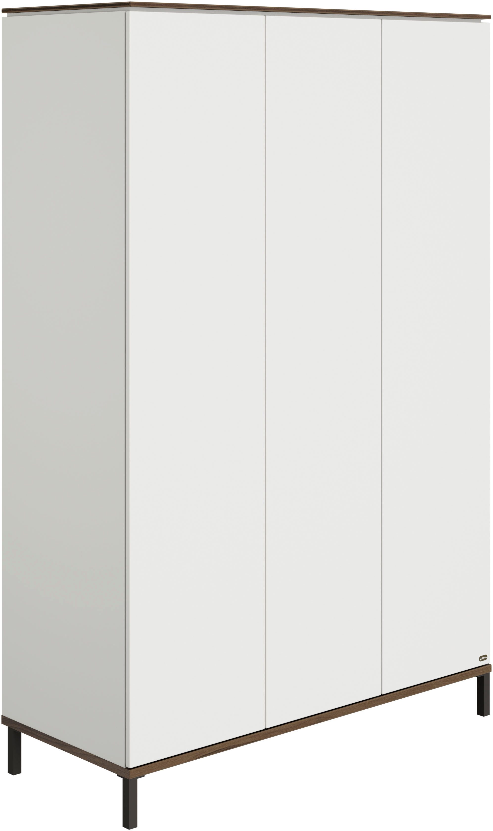 YUNY by PAIDI Kleiderschrank LOVELY ALIV inkl. Kleiderstangen und Einlegeböden Off-White, zertifizierte Qualität, Push-to-open