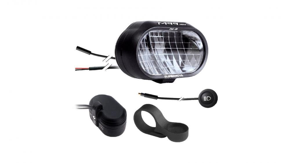 Supernova Fahrradbeleuchtung Supernova M99 Mini Pro 45 Scheinwerfer E-Bike E1 - extrem helles Fern-