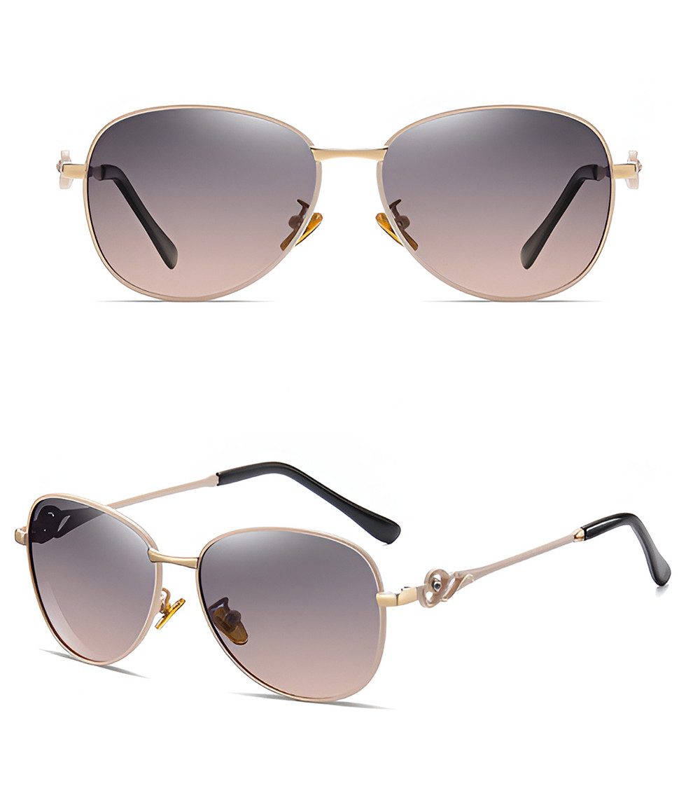 PACIEA Sonnenbrille Damen UV Schutz Polarisiert Metall Elegant Outdoor günstig online kaufen