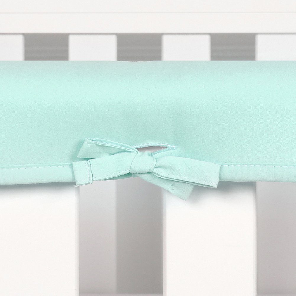 Baby-Schutzgitter-Abdeckung, 3-teiliges Blusmart Bettschutzgitter Reinigende, Set, Zu Bettschutzgitter Leicht lila