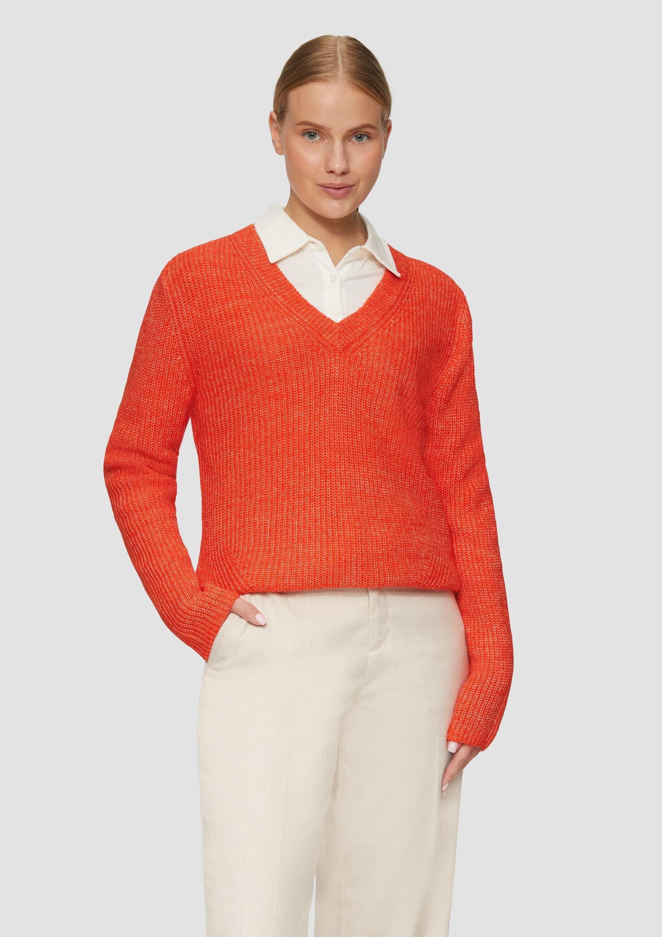 s.Oliver Longpullover Strickpullover (1-tlg) günstig online kaufen