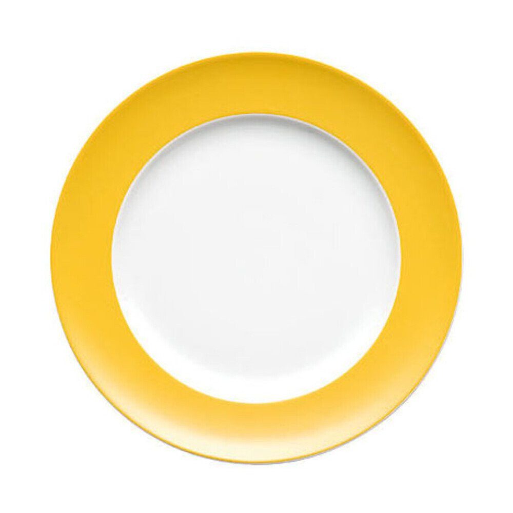 Thomas Frühstücksteller Frühstücksteller 22 cm Sunny Day Yellow, (1 St), Frühstücksteller, Ø21,7cm, Porzellan, gelb