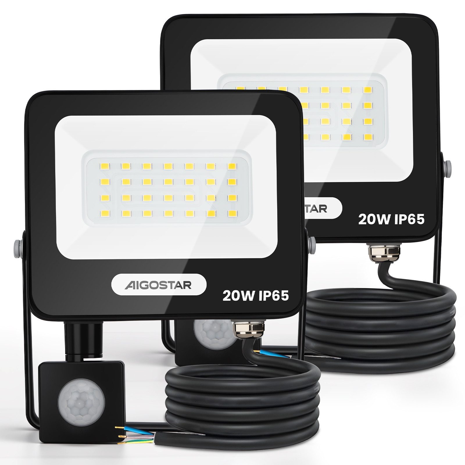 Aigostar Flutlichtstrahler Aigostar LED Strahler mit günstig online kaufen
