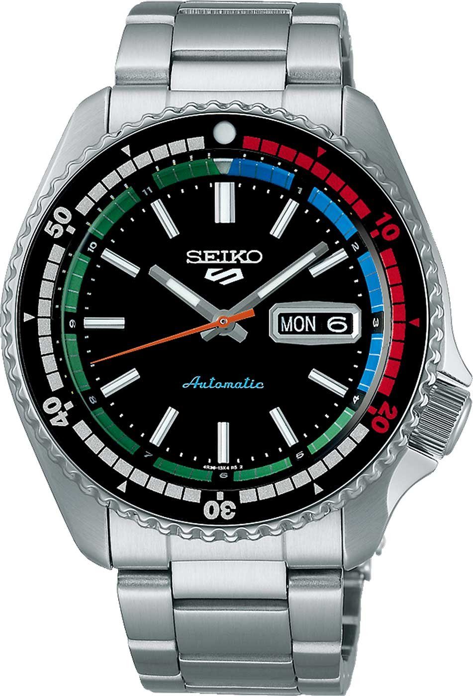 Quarzuhr Herrenuhr - Serie: 5 Sports - Seiko Modell: SRPK13K1