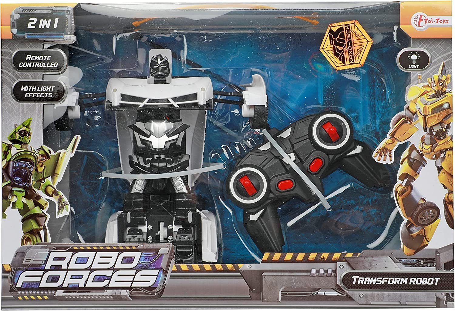 Toi-Toys Spielzeug-Auto Transform Roboter - Robo Forces, mit Licht & Fernst günstig online kaufen