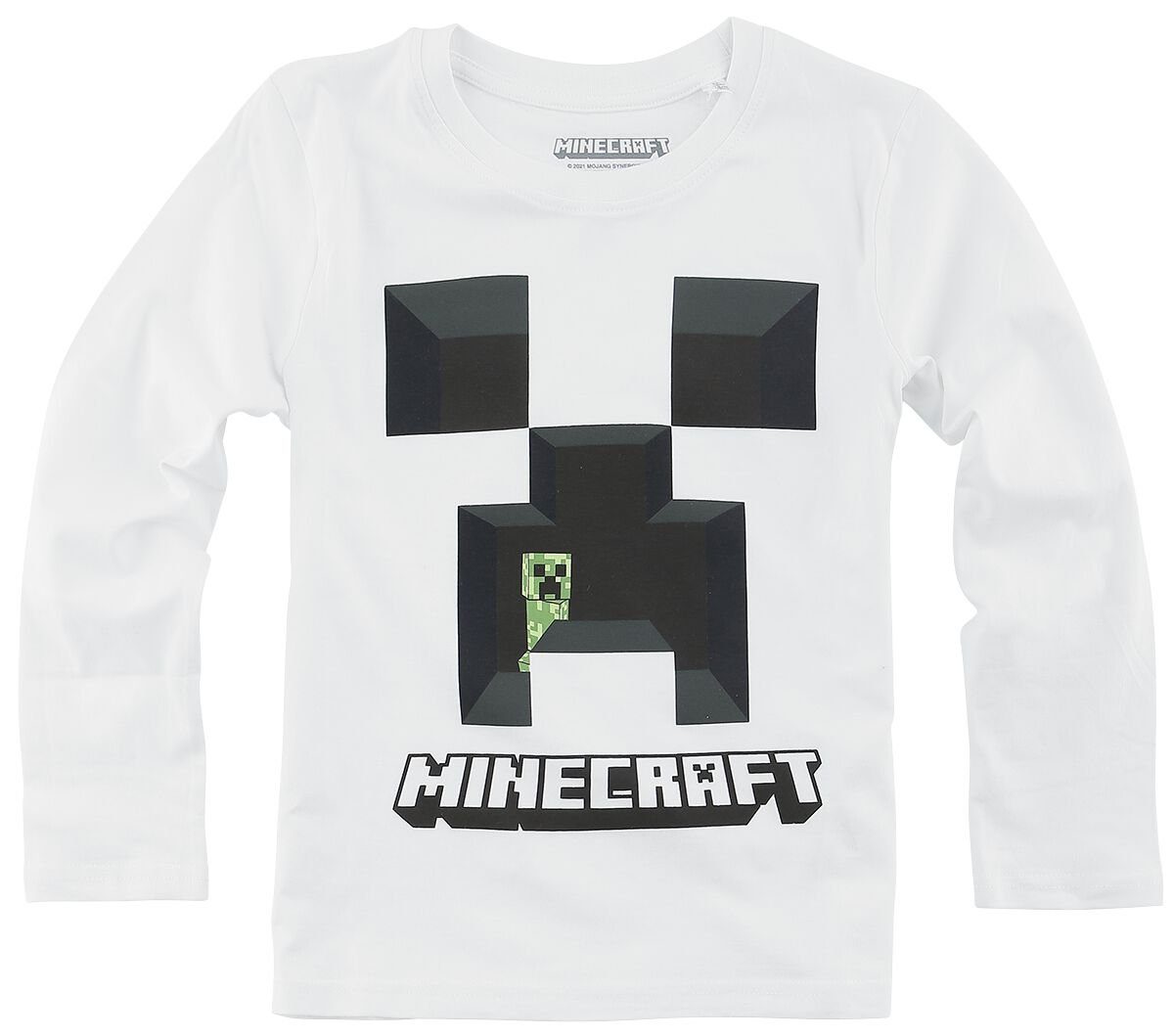 Minecraft Pyjama MINECRAFT PYJAMA Kinder für Jungen Schlafanzug 8 Jahre Gr.128 langer und Mädchen 10 7 6 Pijama Hose) (Oberteil + 9