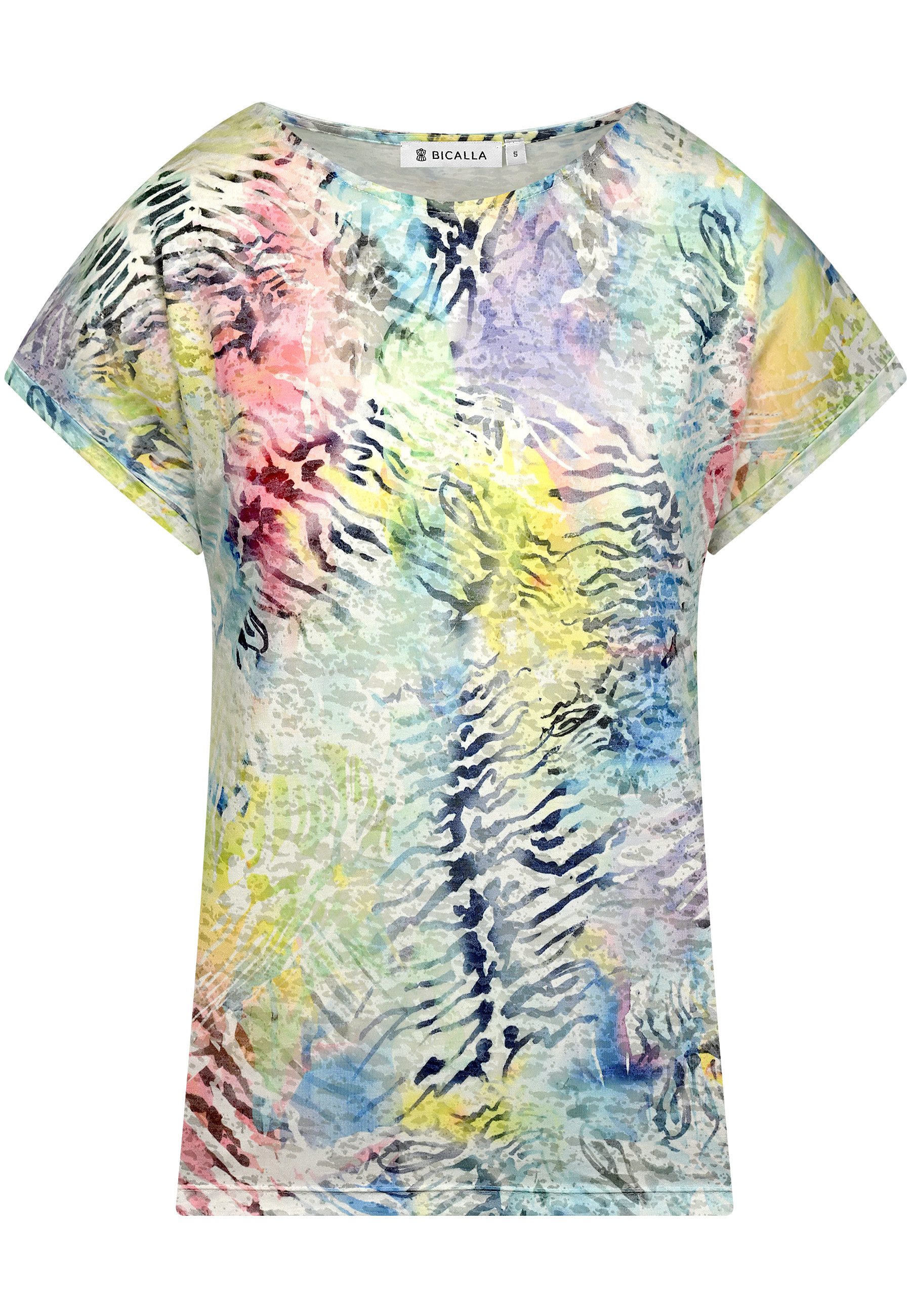 BICALLA T-Shirt Shirt Fancy Animal - 10/bluish (1-tlg)