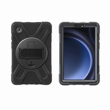 4smarts Tablet-Hülle Rugged Case Grip für Samsung Galaxy Tab A9, Backcover, Schutzhülle, Schutz, Sturzschutz, stoßfest