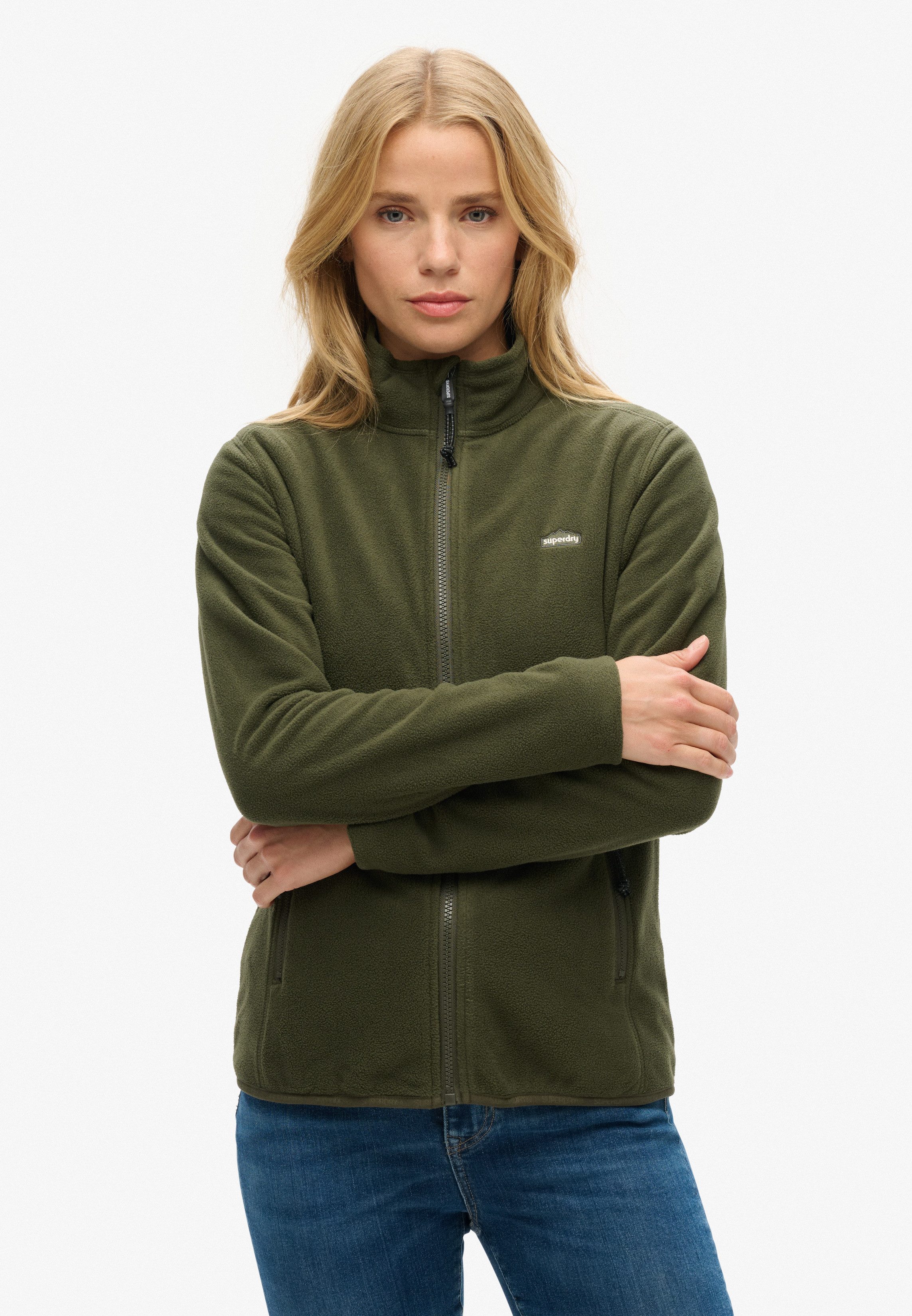 Superdry Sweatjacke POLAR FLEECE FULL ZIP günstig online kaufen
