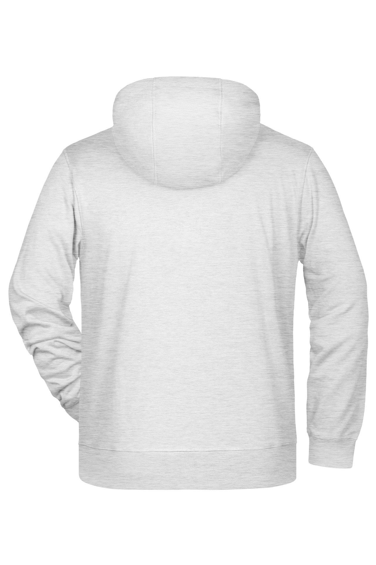 James & Nicholson Kapuzensweatjacke Sportliche Herren Sweatjacke aus Bio-Baumwolle 8026 Hochwertige French-Terry Qualität