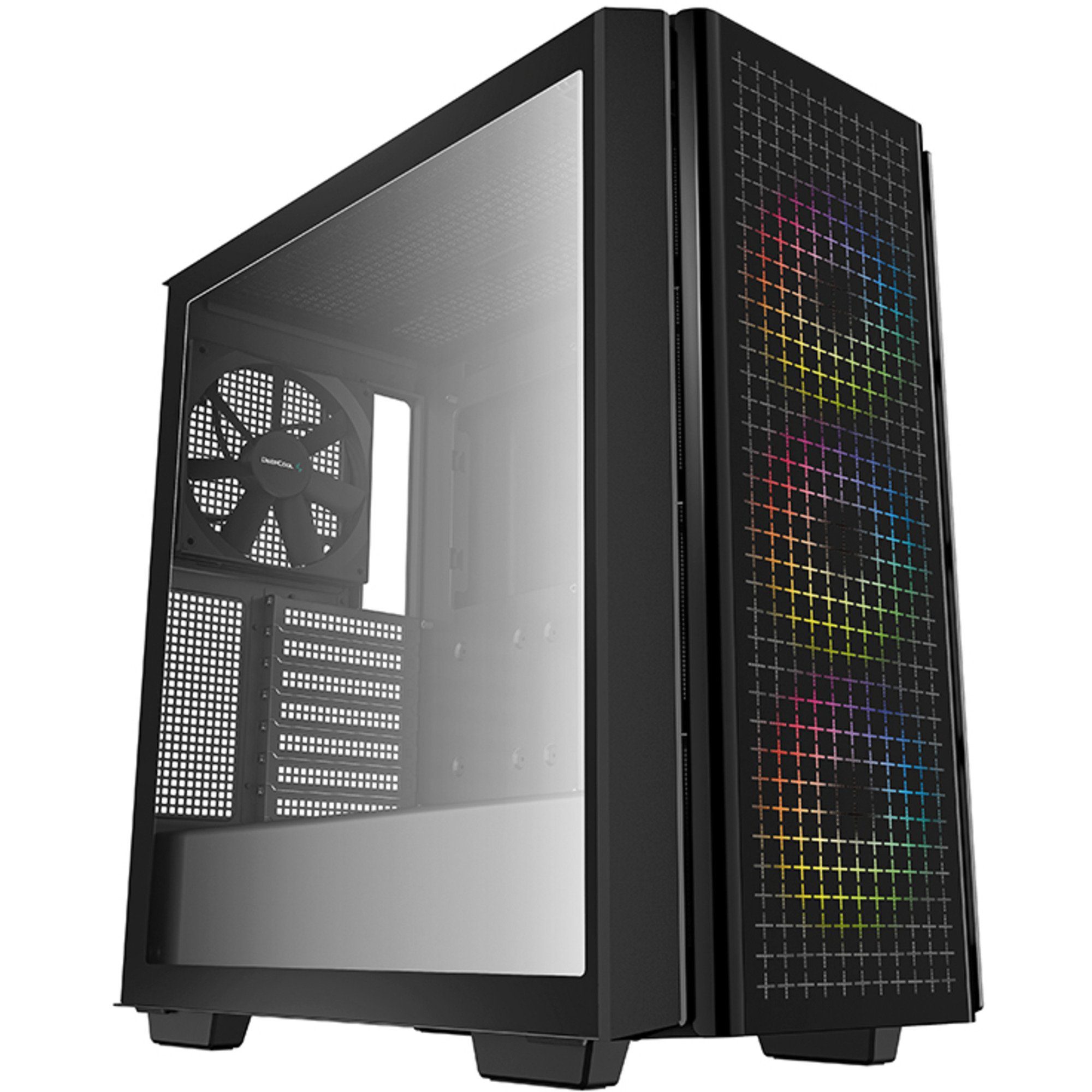 DeepCool PC-Gehäuse DeepCool CG540, Tower-Gehäuse, (Tempered Glass)