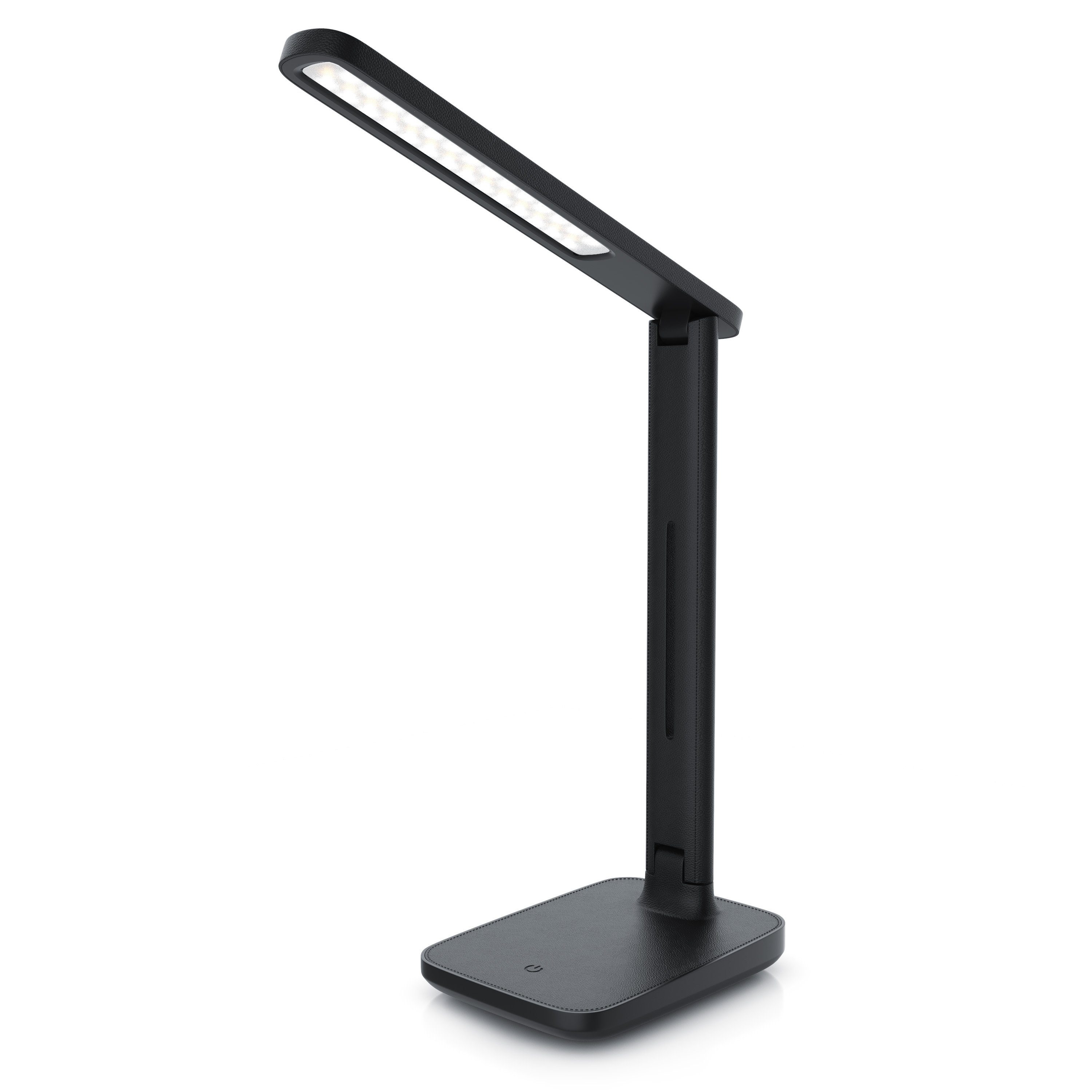 Brandson Schreibtischlampe, LED, Lederoptik, dimmbar, 3 günstig online kaufen