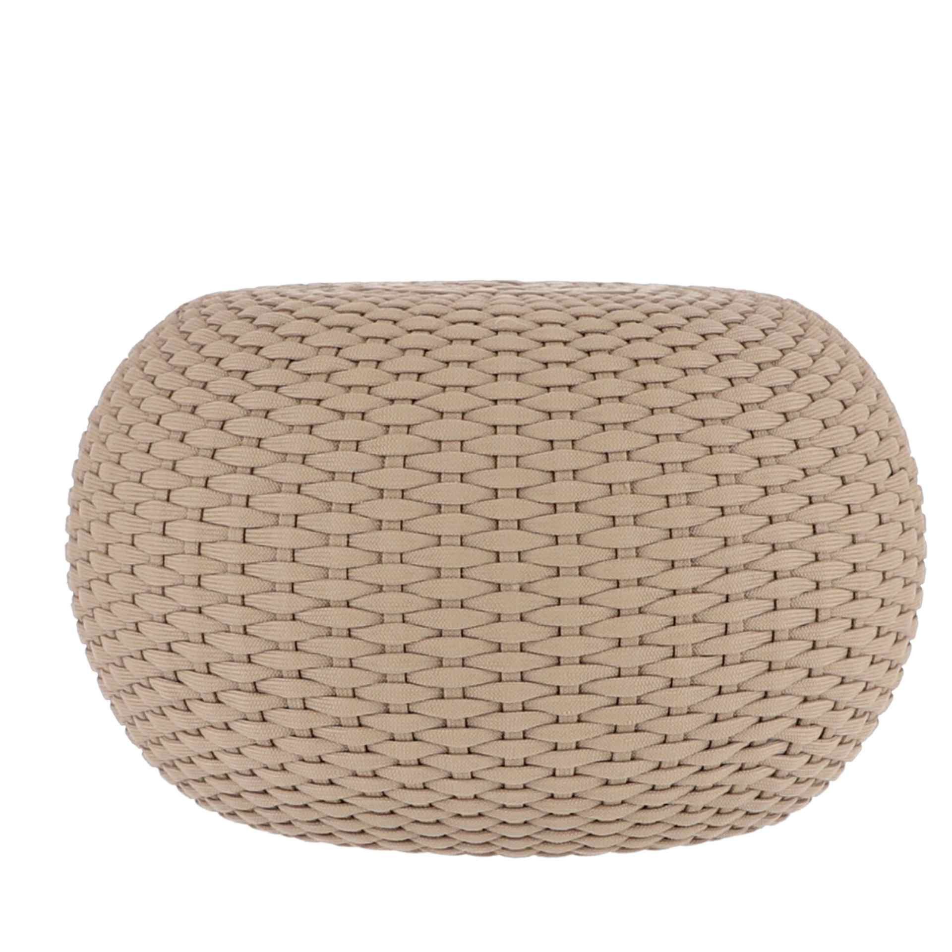 jankurtz Табуретки Moon aus Kunststoff, Ø 60 cm, Taupe