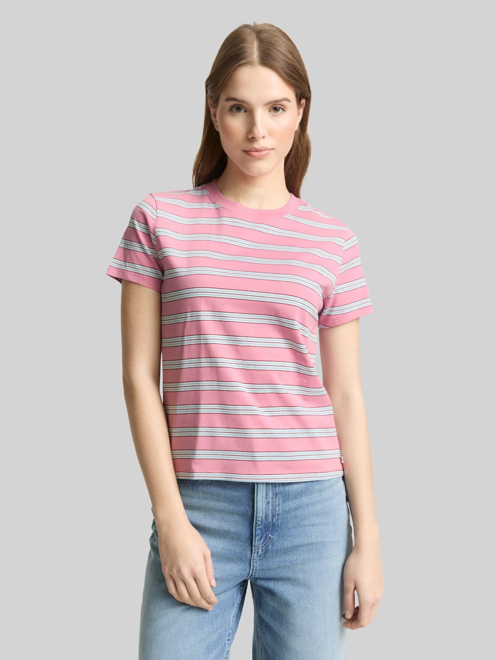 TOM TAILOR Denim T-Shirt T-Shirt T-Shirt aus Baumwolle