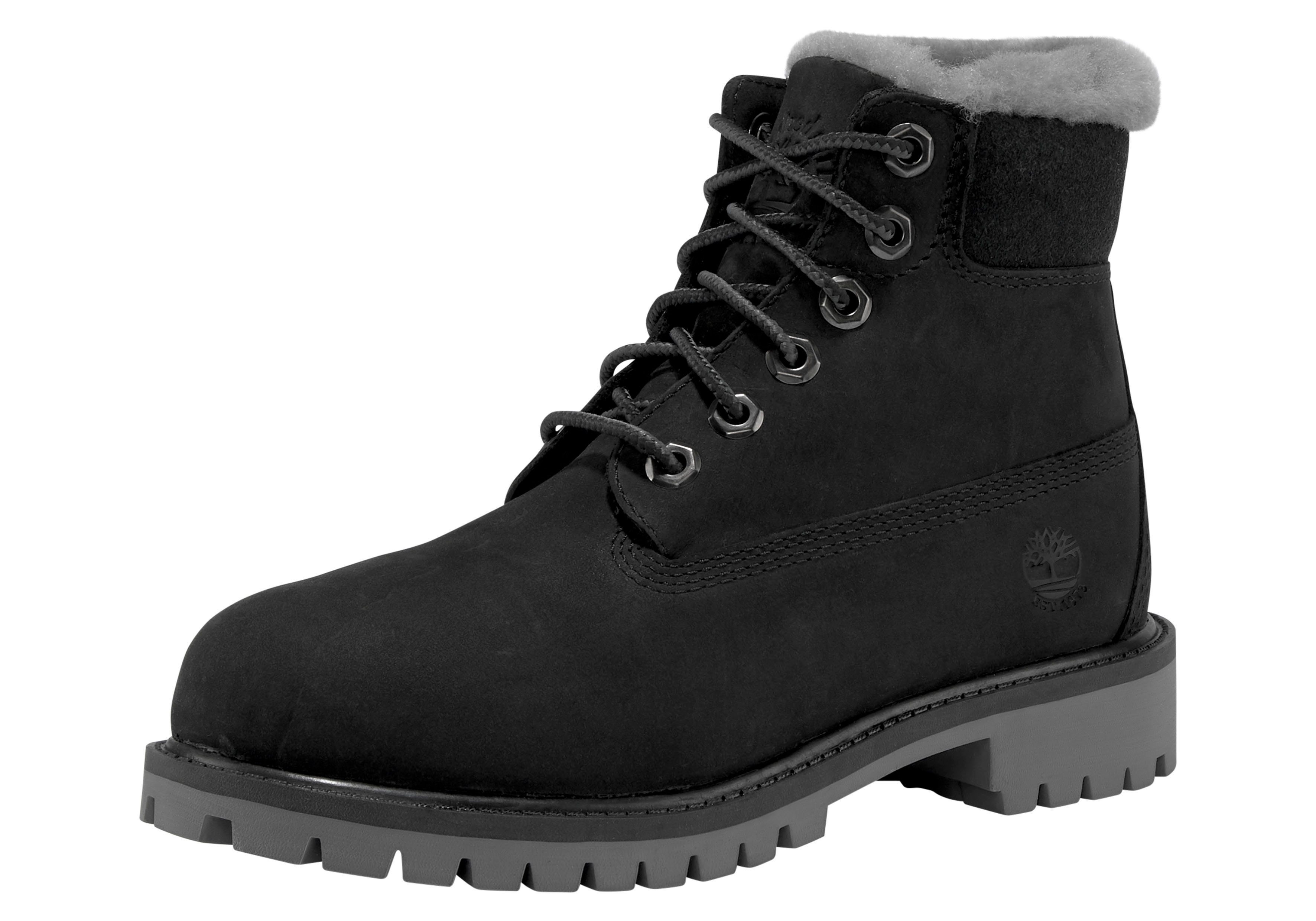 Timberland 6 In PrmWPShearling Lined Schnürboots Warmfutter und wasserdicht