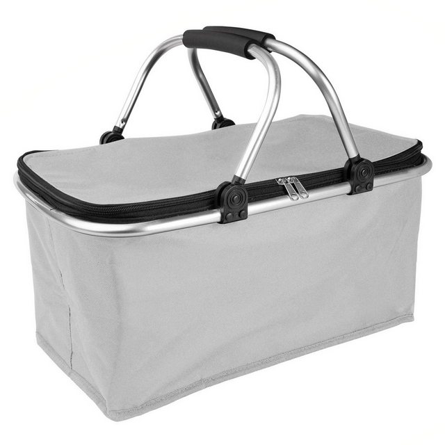 ONVAYA Einkaufskorb faltbare Einkaufstasche mit Kühlfunktion+Deckel, Isolierkorb, Faltkorb