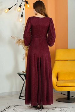 Modabout Abendkleid Langes Maxikleid Hochzeitskleid Für Damen - NYELB0553D9427BRD (1-tlg)