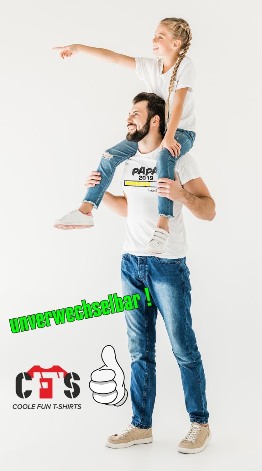 coole-fun-t-shirts Strampler Papa Bear + Baby Bear T-Shirt + Strampler - Neuling Set zur Geburt