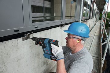 Bosch Professional Akku-Kombibohrhammer GBH 18V-26, 18 V, max. 890 U/min, Bohrhammer mit SDS plus Ohne Akku - in L-BOXX 136