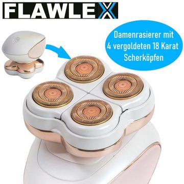 MAVURA Körperrasierer FLAWLEX Haarentferner Epilierer Körper Gesicht Beine Arme, Beinrasierer Rasierer Flawless Elektrorasierer Legs