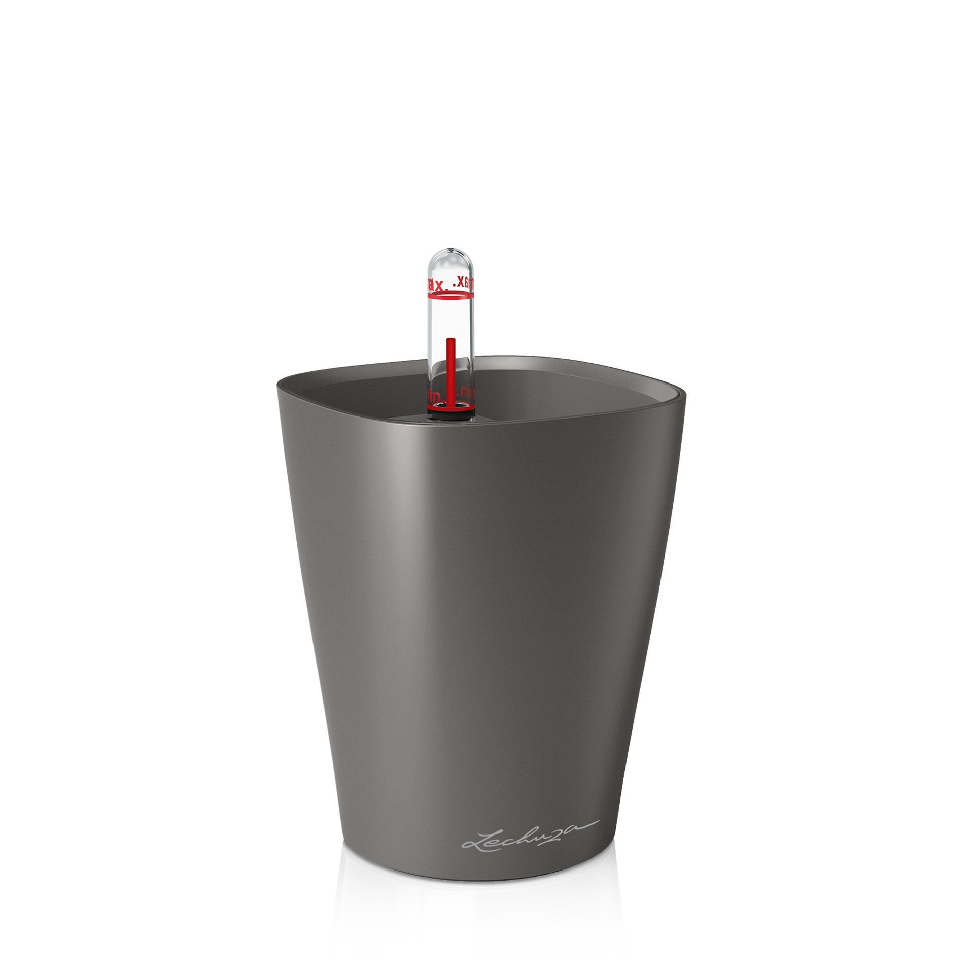 Blumentopf Pflanztopf Mini Deltini anthrazit metallic