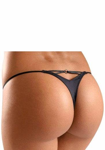 LASCANA String aus leicht transparenter Spitze
