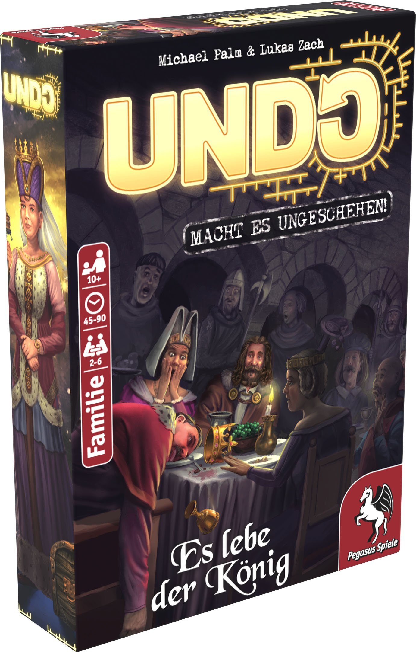 Pegasus Spiele Spiel UNDO – Es lebe der König