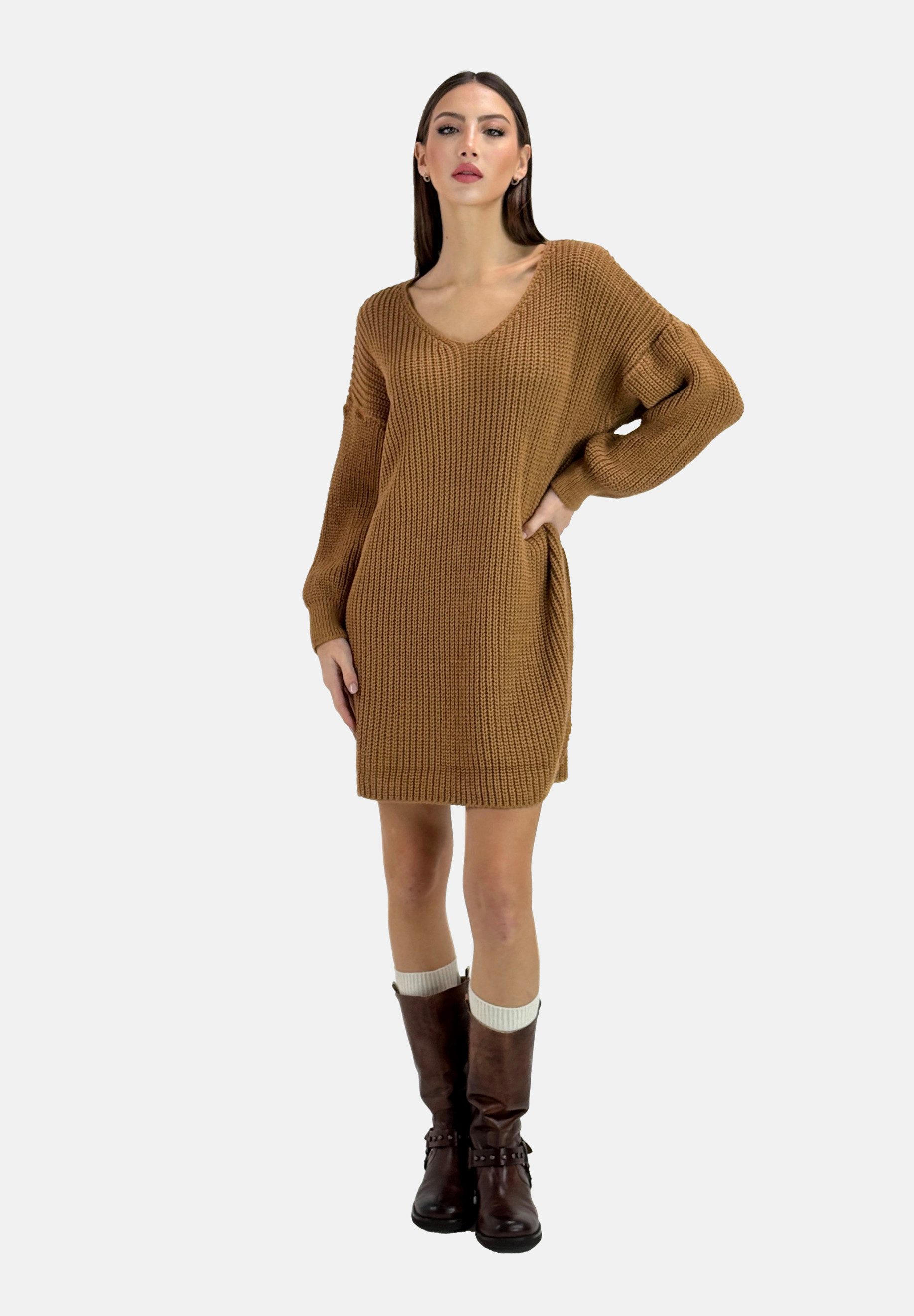 Elara Strickpullover Elara Damen Strickpullover Runderkragen günstig online kaufen
