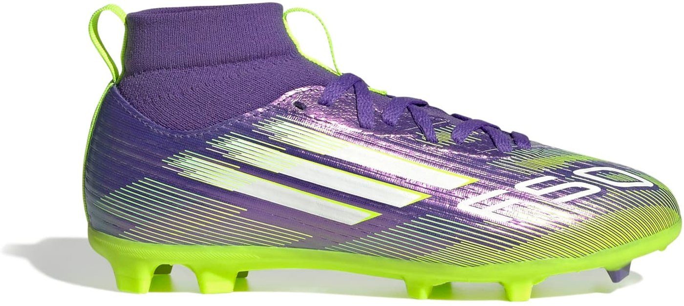 F50 LEAGUE FG/MG MID J PURRUS/FTWWHT/LUCLEM Fußballschuh