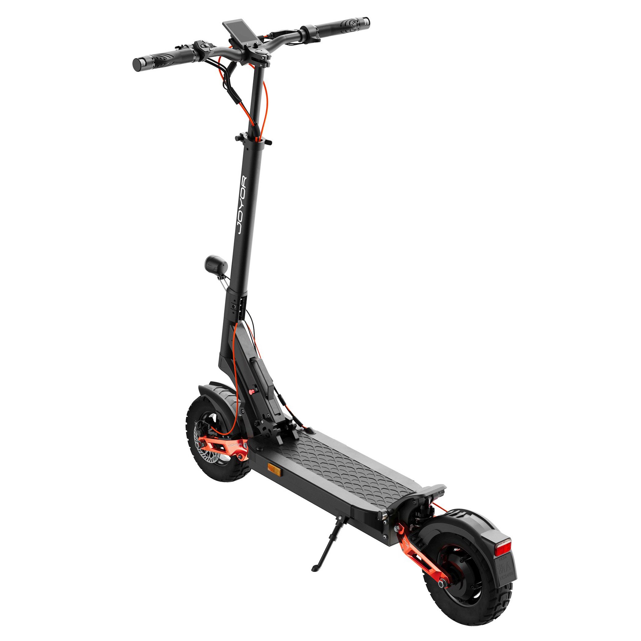 JOYOR E-Scooter T6E bis 70km Reichweite Blinker offroad 10 Zoll Straßenzulassung ABE, 20 km/h, Blinker, hydraulische Federung, Bremslicht