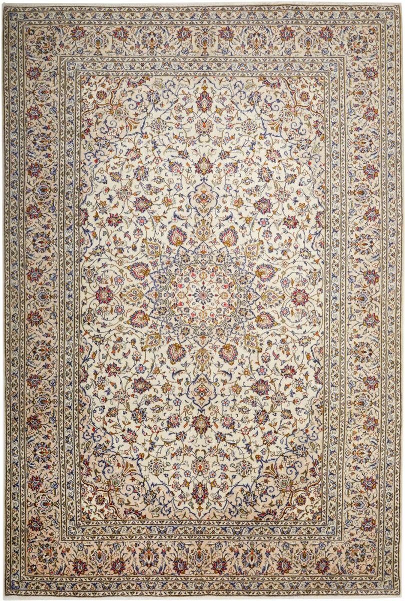 Orientteppich Keshan 245x365 Handgeknüpfter Orientteppich / Perserteppich, Nain Trading, rechteckig, Höhe: 12 mm