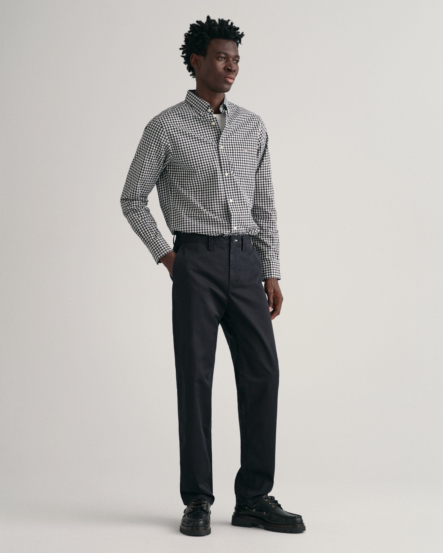 Gant Chinohose REGULAR TWILL CHINOS mit gefütterten Seitentaschen