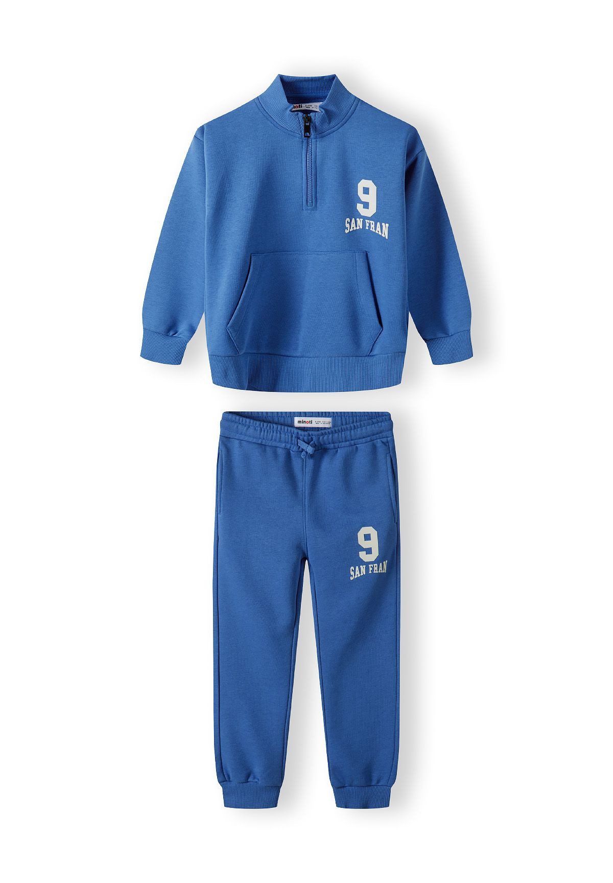 MINOTI Jogginganzug Trainingsanzug mit Stehkragen-Sweatshirt (12m-8y) günstig online kaufen