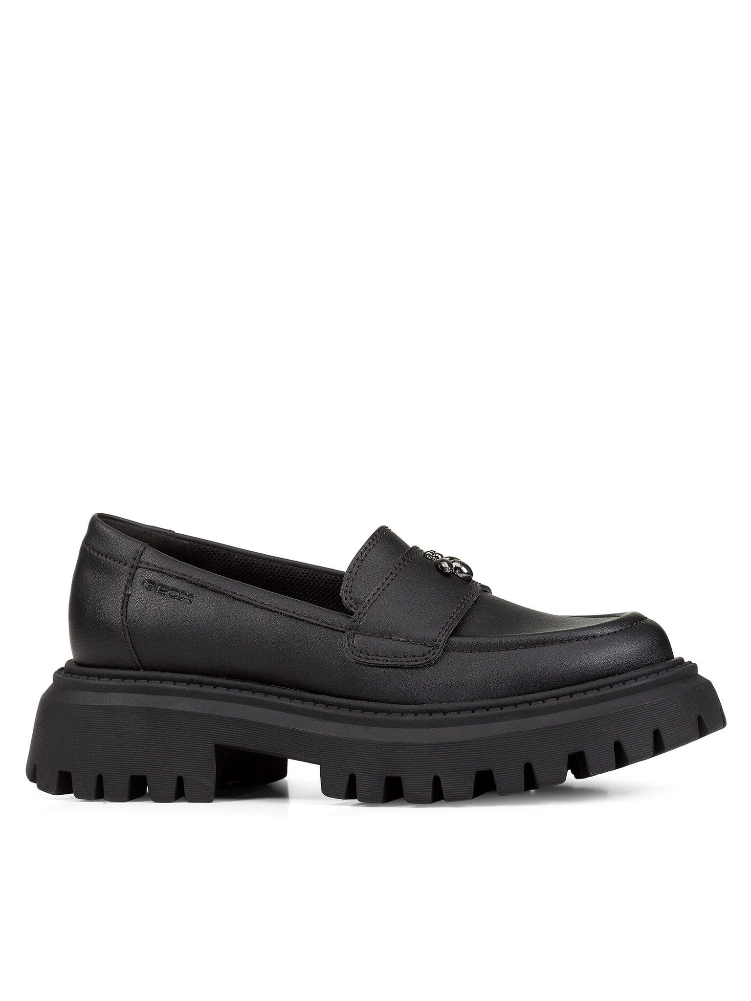 Geox Halbschuhe J Maquinnens Girl J46M6E 000BC C9999 M Schwarz Sneaker