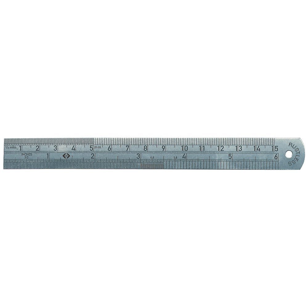 C.K Maßband C.K T3530 06 Maßstab 0.15 m Edelstahl
