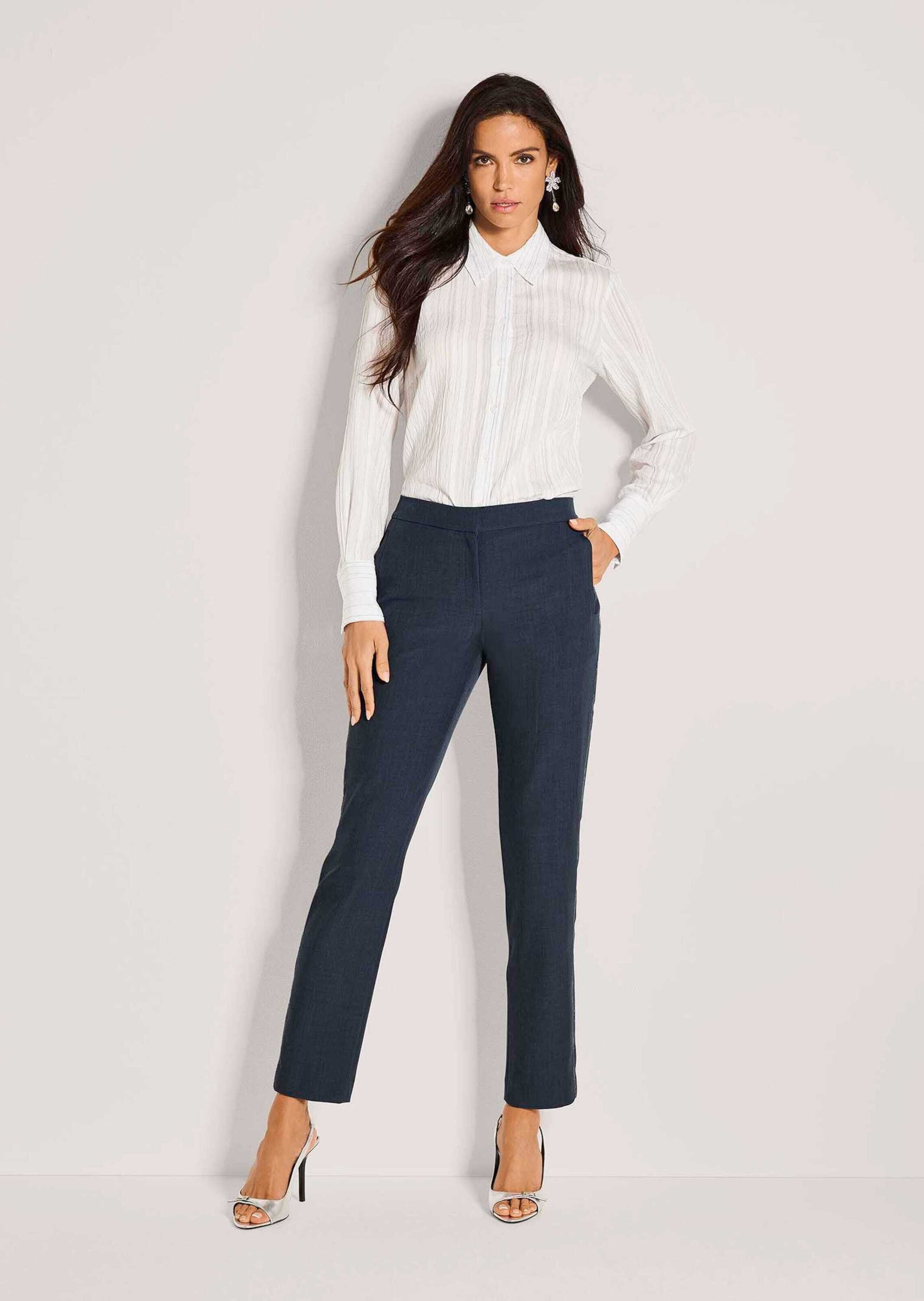 Stoffhose Jerseyhose mit Kettendekoration