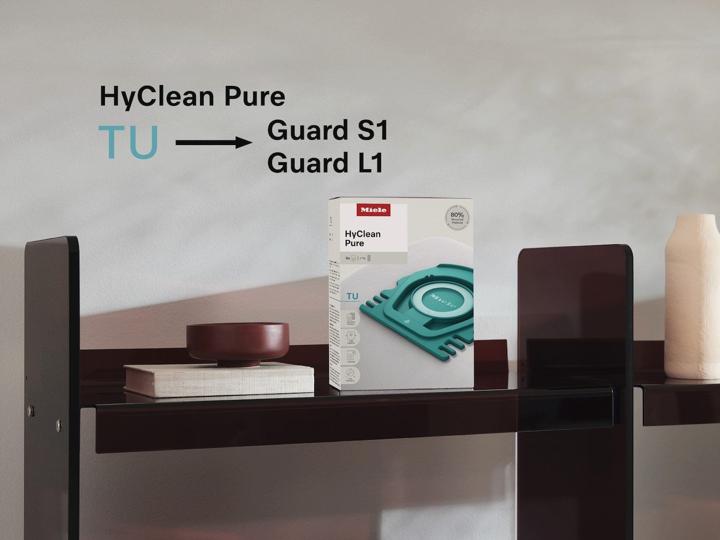 Miele Bodenstaubsauger Guard L1 Red Pulse, 890 W, mit Beutel
